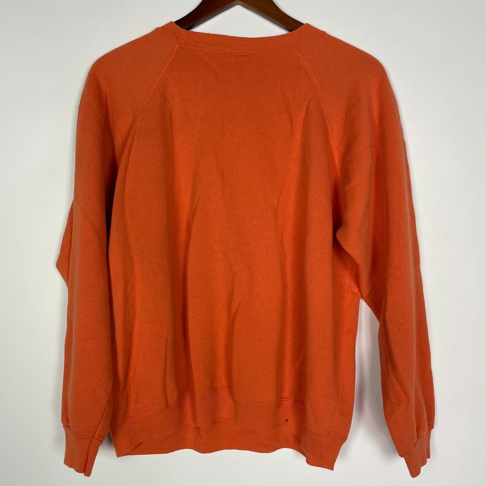 Vtg Halloween Witch Cat Trick or Treat Sweater L‎ Hanes Her Way Sweatshirt 90s - Picture 8 of 10